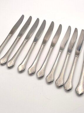 Oneida SUMMER MIST WmA Rogers AUTUMN GLOW Deluxe Stainless Dinner Knife Flatware